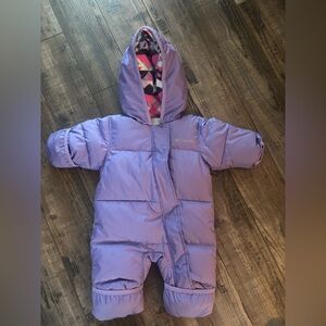 Columbia Lavender Infant Snowsuit